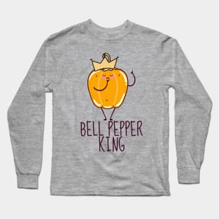 Bell Pepper King Long Sleeve T-Shirt